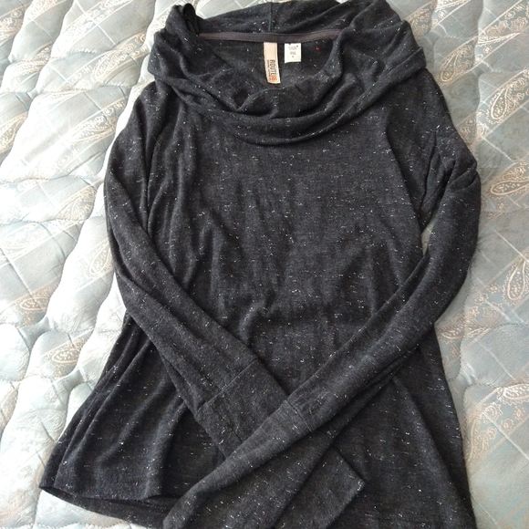 Vintage Kmart 00s Gray glitter top - Picture 1 of 4